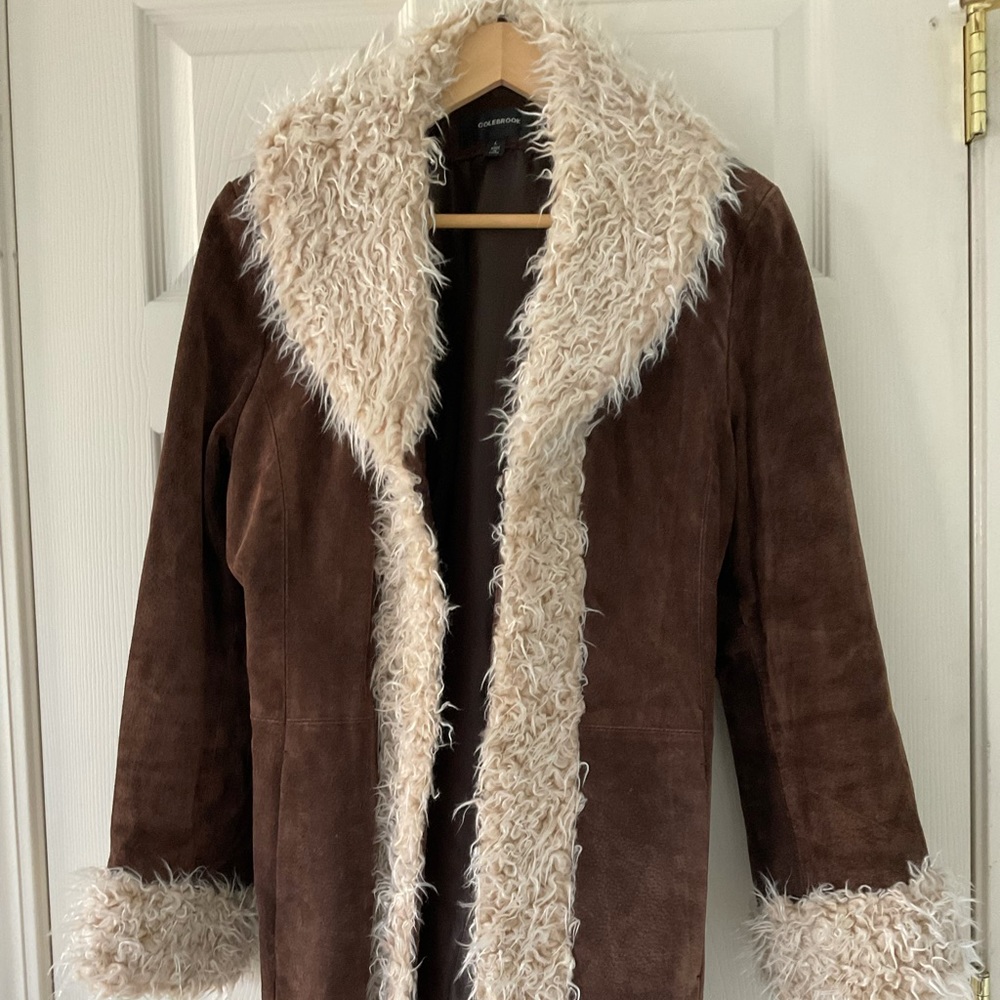 Colebrook Suede Coat